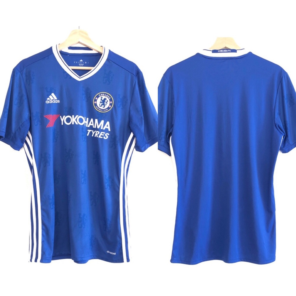 Adidas Soccer Chelsea FC Home Shirt 2016 2017 Sz M
